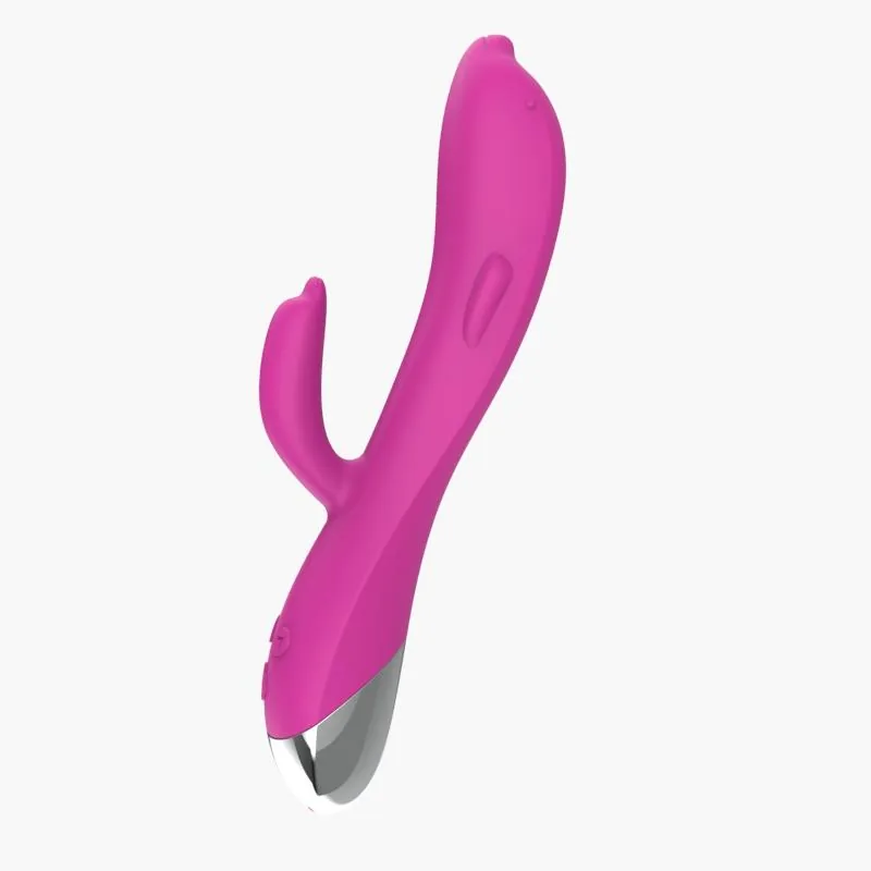 Vibrador Golfinho com 6 Funções USB Rosa A-Gusto — vista 4 de 8