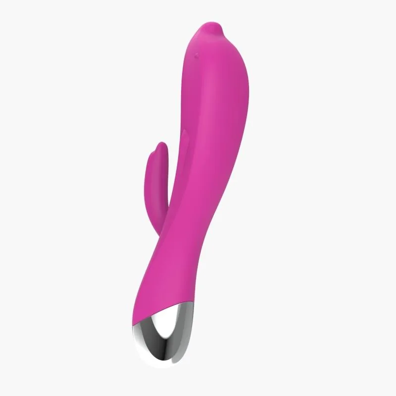 Vibrador Golfinho com 6 Funções USB Rosa A-Gusto — vista 5 de 8