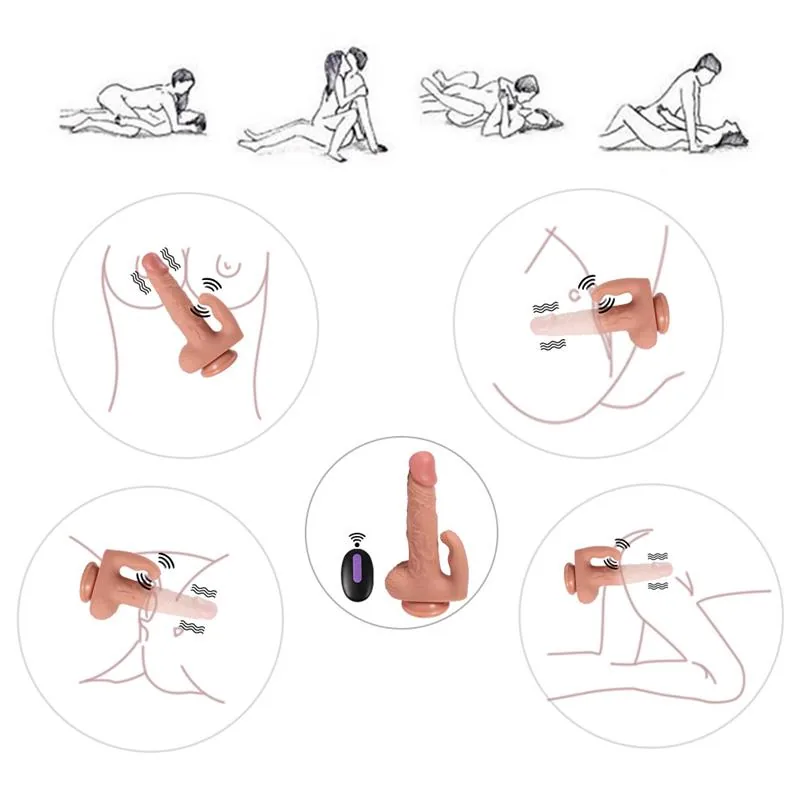 Vibrador Haydon com 20 Modos e Estimulador de Clítoris SheQu — vista 4 de 10