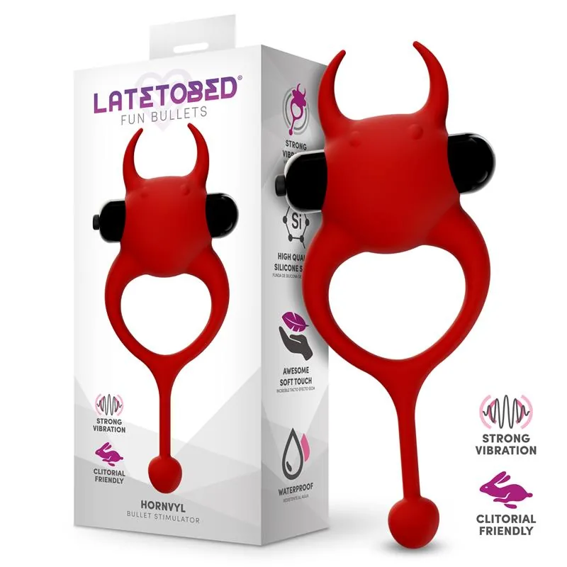 Bala Vibratória Diabo Hornvyl LateToBed 8 cm