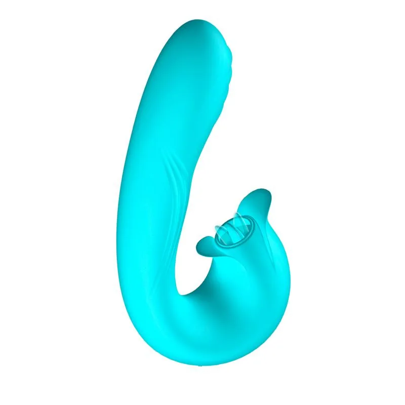 Hydra Vibrador com Pulsação e Língua Clitoriana — vista 3 de 3