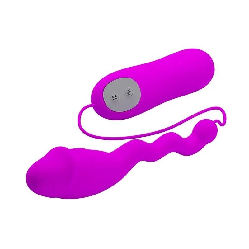 Vibrador Jumping Snake Roxo PrettyLove — vista 3 de 8