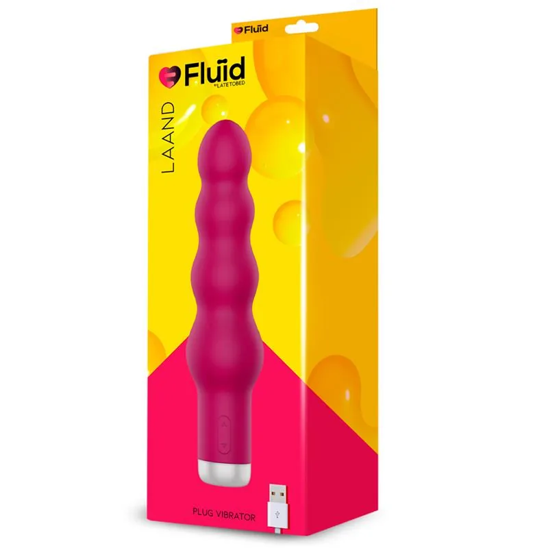 Vibrador Laand Potente USB Grená Fluid — vista 3 de 3