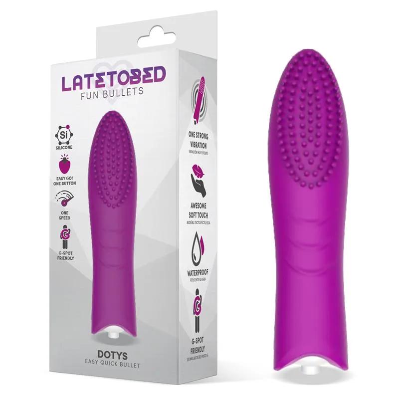 Bala Vibratória Dotys Silicone LateToBed Roxo