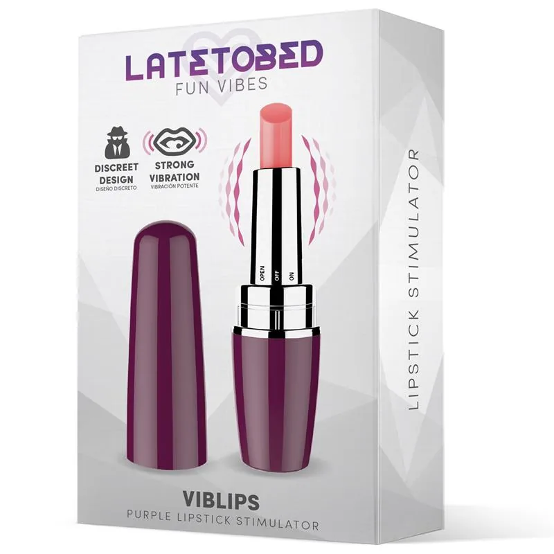 Estimulador Viblips Batom LateToBed Roxo — vista 2 de 3