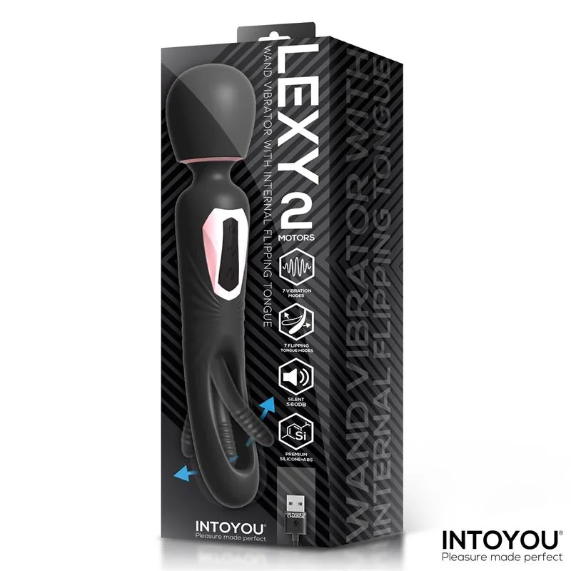 Vibrador Lexy com Língua Interna Intoyou — vista 7 de 7