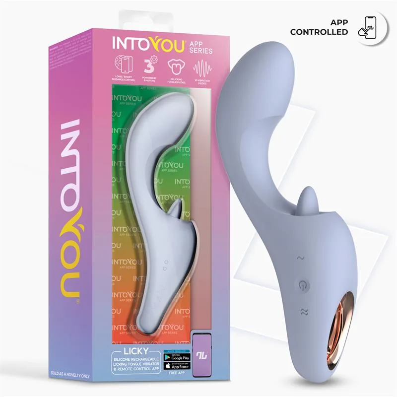 Vibrador Licky com Língua e Aplicação InToYou — vista 13 de 13