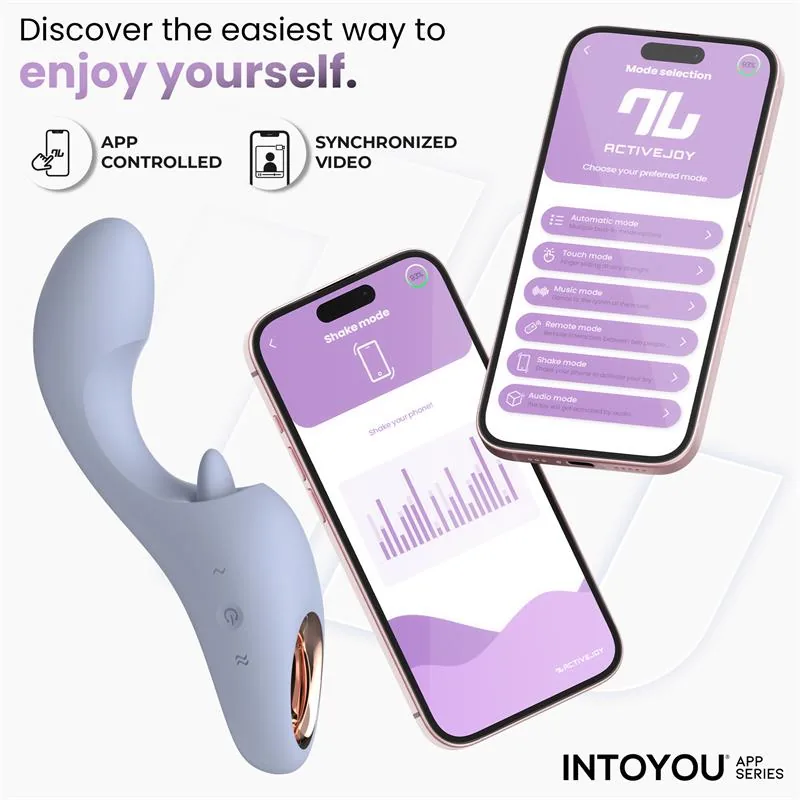 Vibrador Licky com Língua e Aplicação InToYou — vista 3 de 13