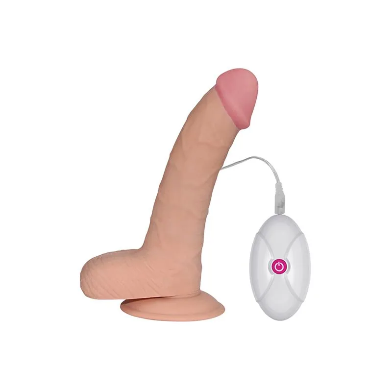 LoveToy Ultra Soft Dude Vibrador 22 cm