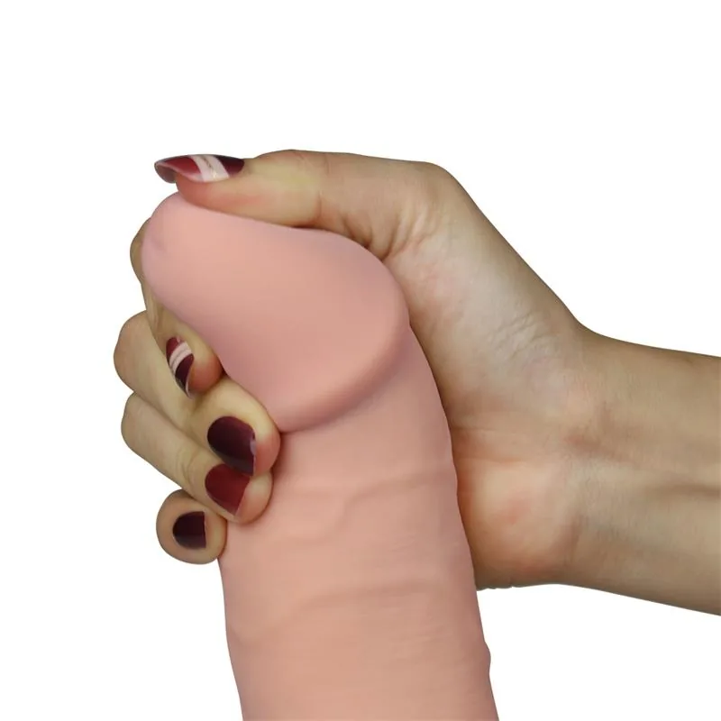 LoveToy Ultra Soft Dude Vibrador 22 cm — vista 3 de 3