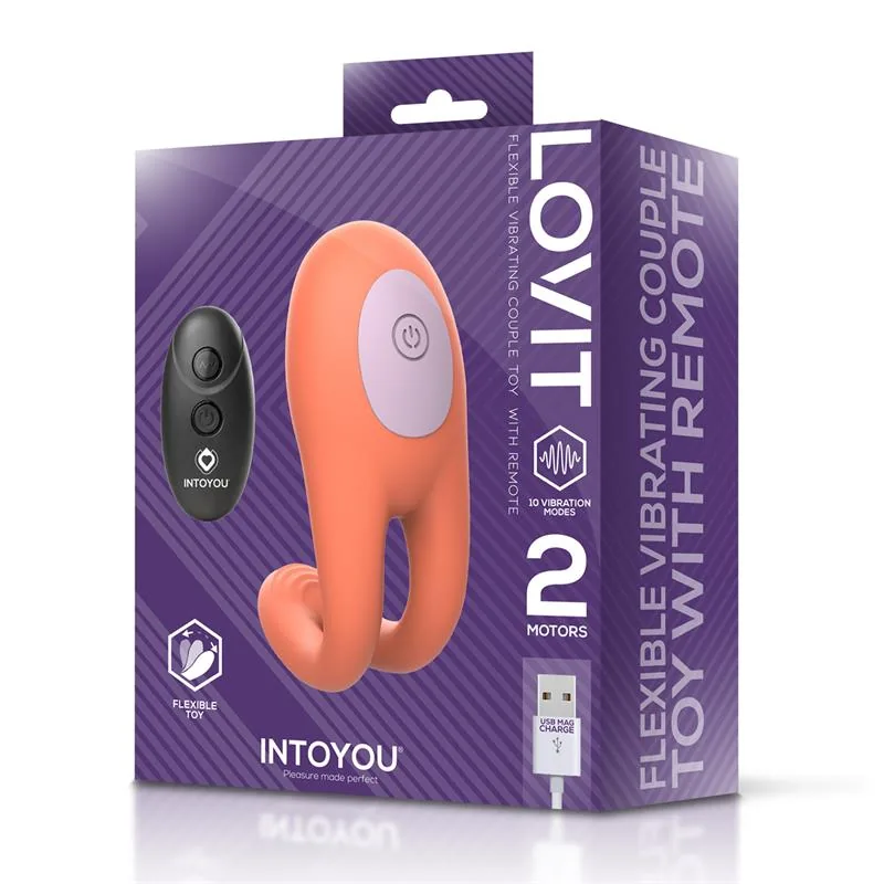 Vibrador Lovit para Casais Flexível com Comando à Distância Intoyou — vista 13 de 13