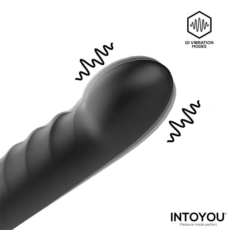 Vibrador Magnor com Anel Duplo e Estimulador de Testículos Intoyou — vista 4 de 10