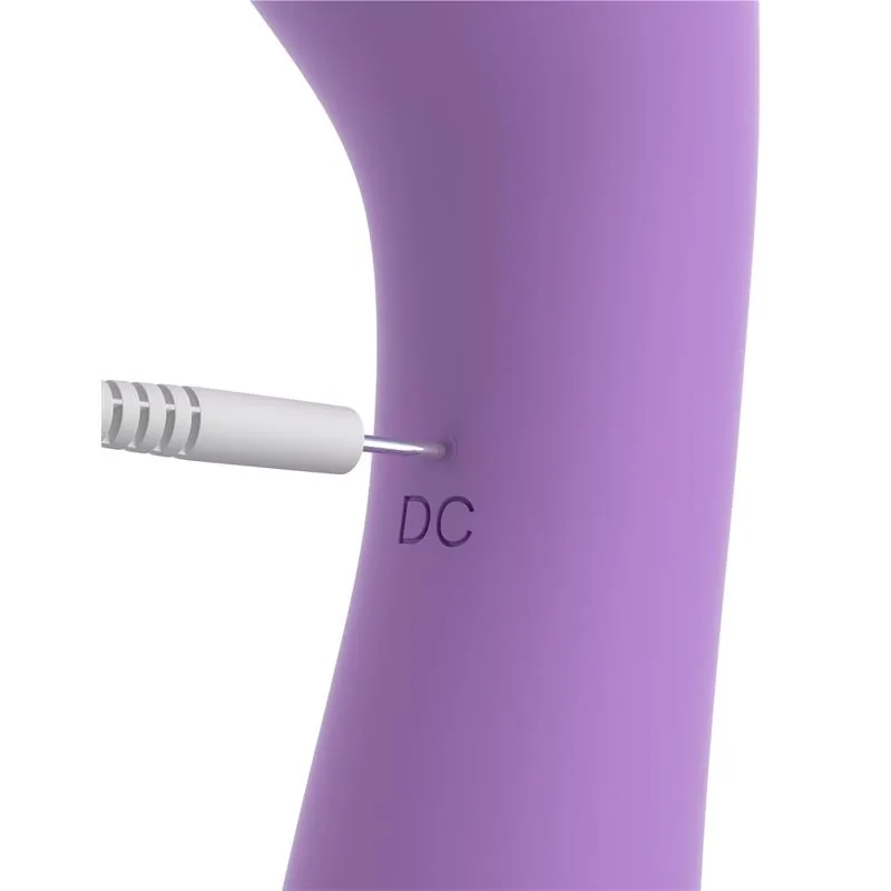 Vibrador Massajador de Silicone USB 19,6 cm Fantasy for Her — vista 4 de 5
