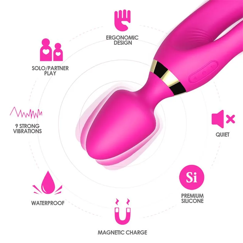 Vibrador Massajador Rosa Urban Sky — vista 5 de 9