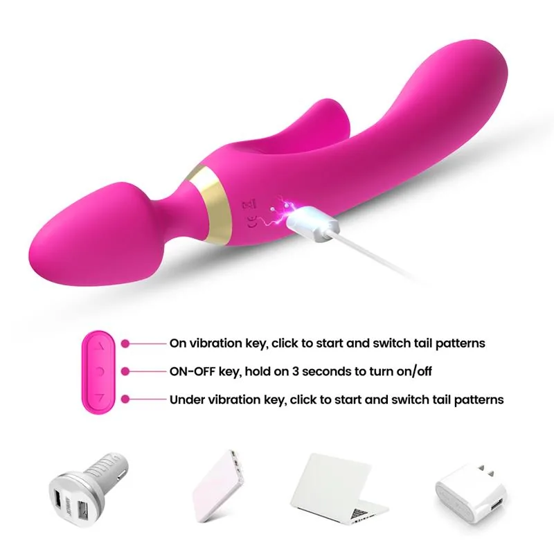 Vibrador Massajador Rosa Urban Sky — vista 7 de 9