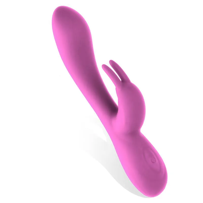 Mauve Vibrador Corpo Único Silicone Líquido Rosa — vista 2 de 3
