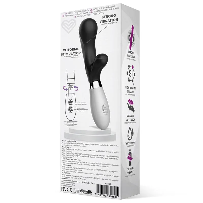 Maverdick Vibrador de Silicone Preto — vista 3 de 3