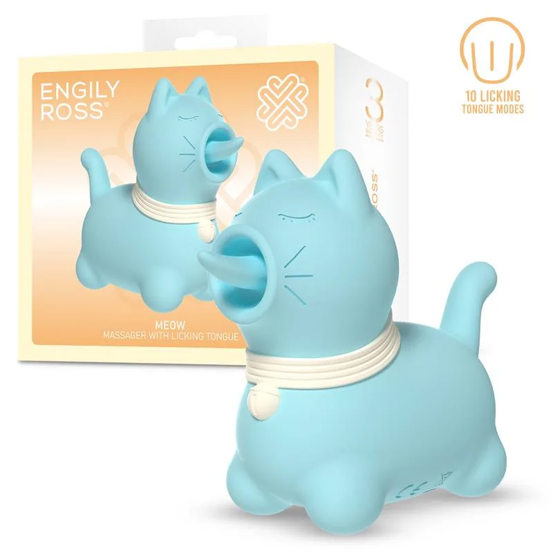 Vibrador Meow com Língua Engily Ross
