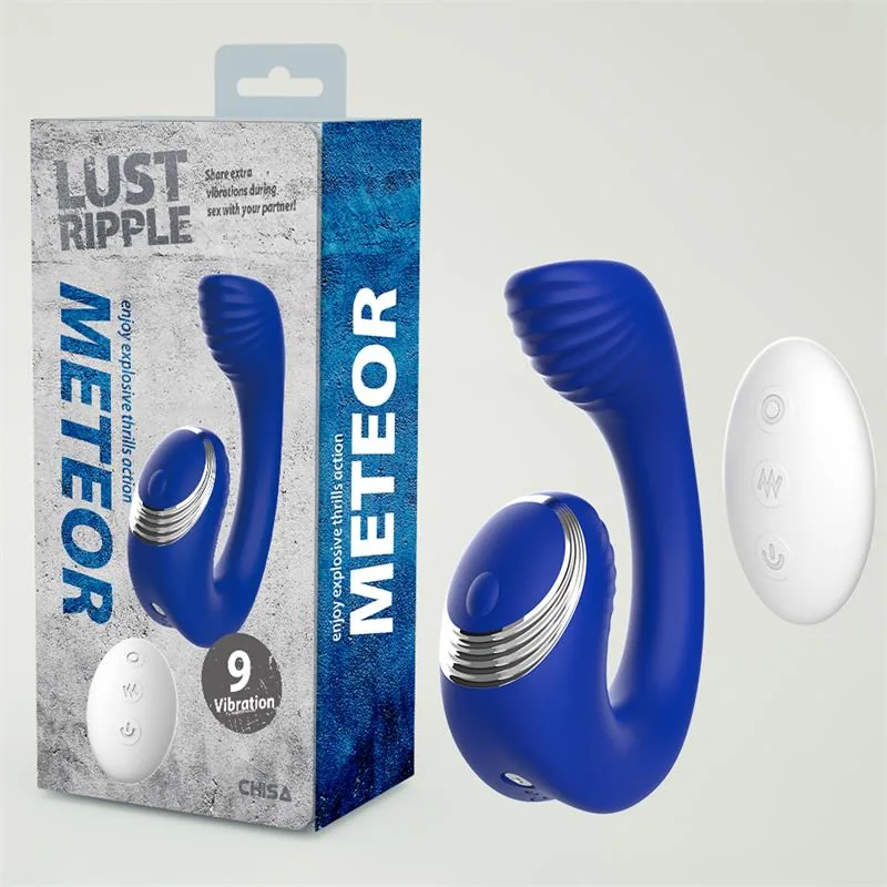Vibrador Meteor para Casais com Comando à Distância Chisa