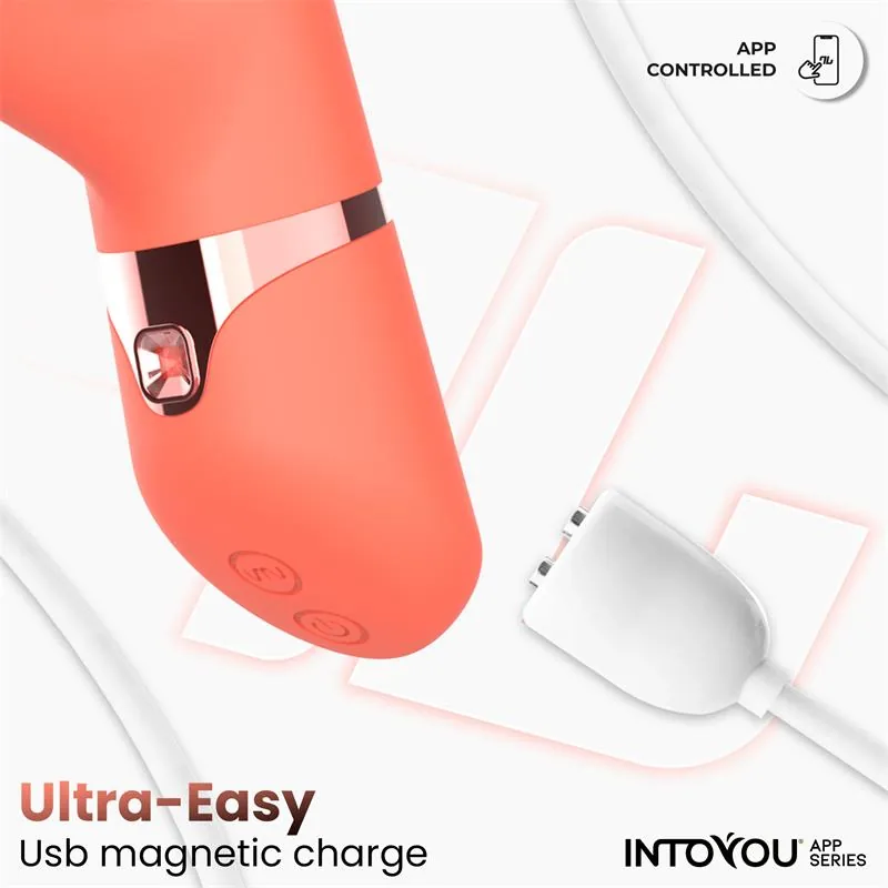 Vibrador Mindy com Anel de Bolas e Aplicação Intoyou — vista 8 de 9
