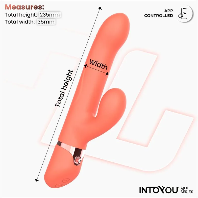 Vibrador Mindy com Anel de Bolas e Aplicação Intoyou — vista 9 de 9