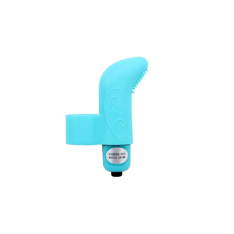 Vibrador MisSweet em Silicone Azul Chisa — vista 2 de 5