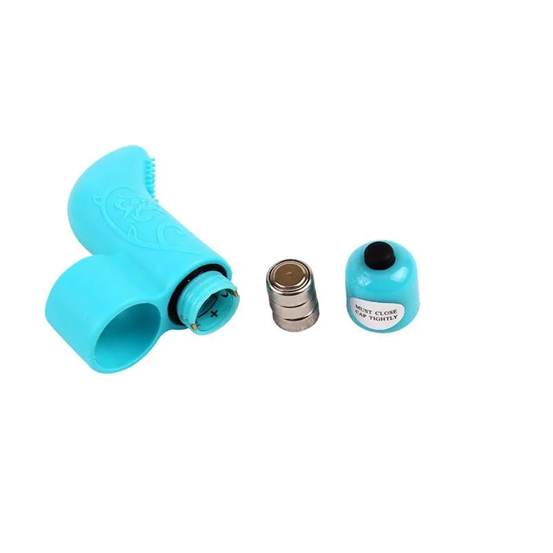 Vibrador MisSweet em Silicone Azul Chisa — vista 3 de 5