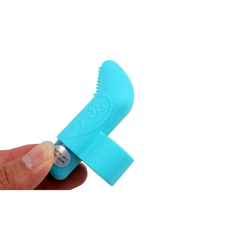 Vibrador MisSweet em Silicone Azul Chisa — vista 4 de 5