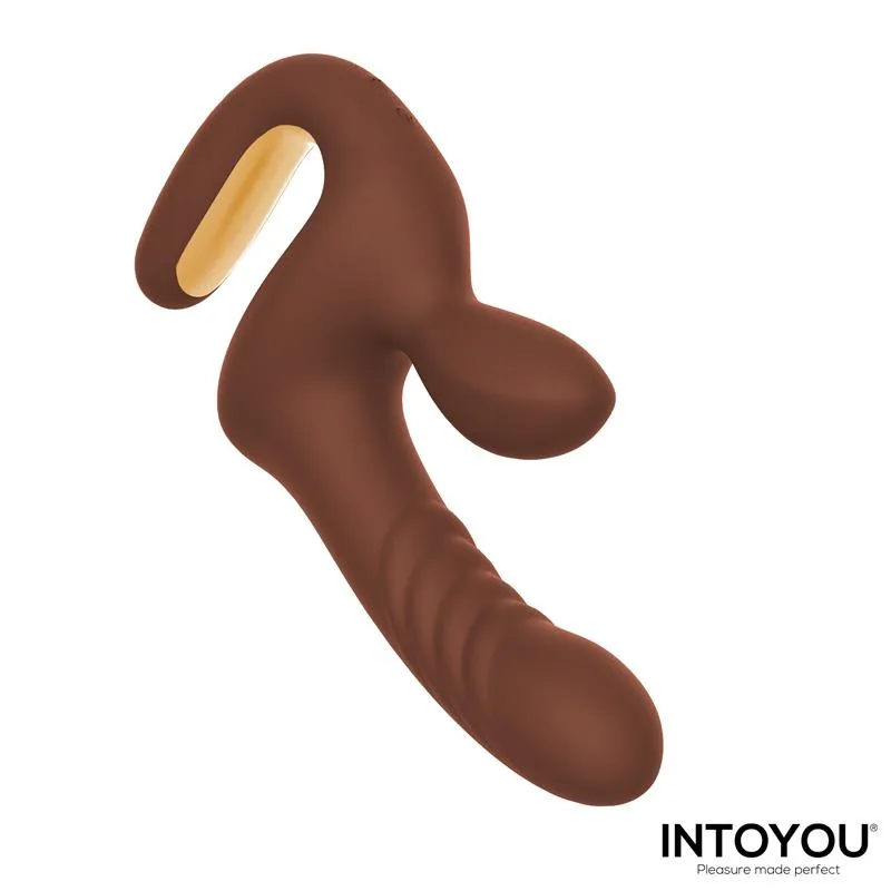 Vibrador Mocca com Vaivém e Pega Ergonómica USB Intoyou — vista 3 de 10