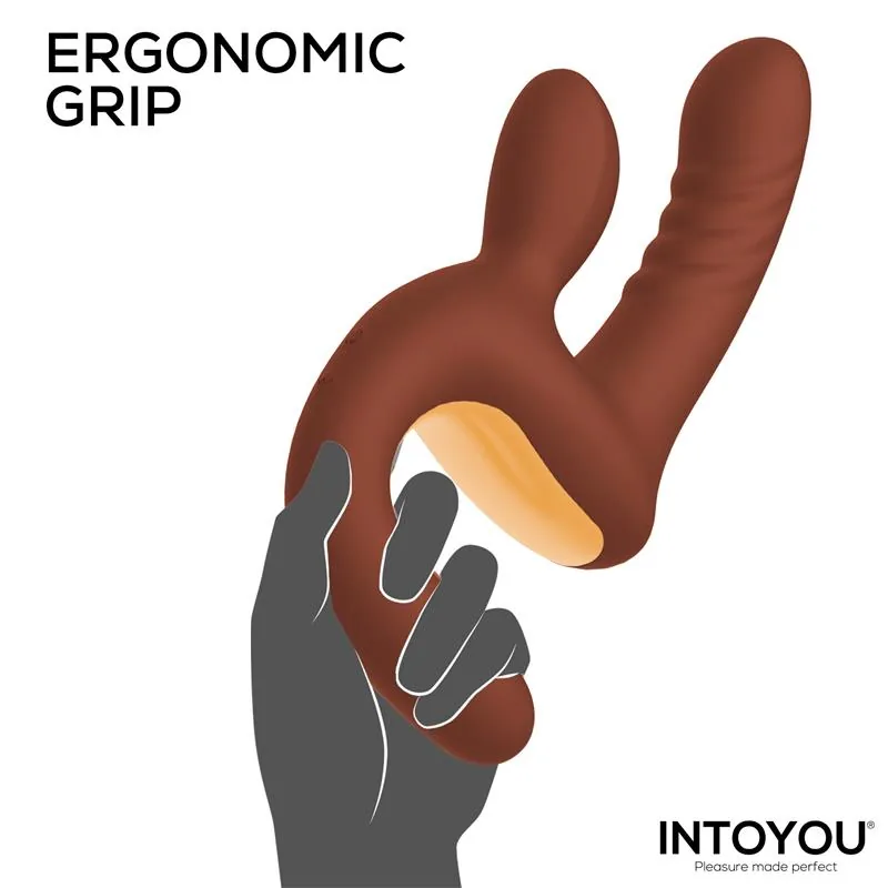 Vibrador Mocca com Vaivém e Pega Ergonómica USB Intoyou — vista 4 de 10