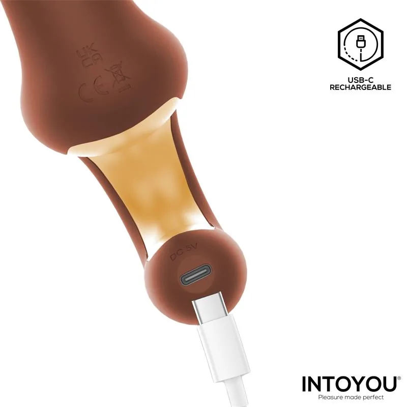 Vibrador Mocca com Vaivém e Pega Ergonómica USB Intoyou — vista 6 de 10