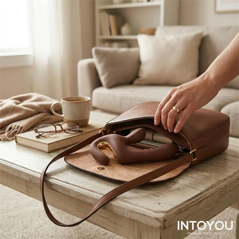 Vibrador Mocca com Vaivém e Pega Ergonómica USB Intoyou — vista 8 de 10