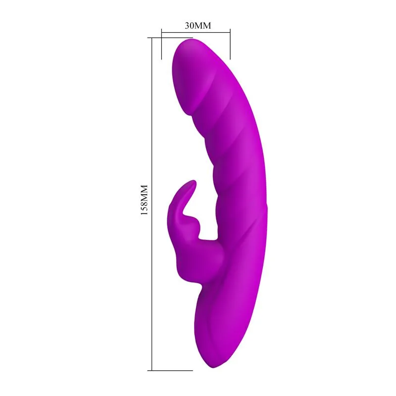 Vibrador Monica com Coelho PrettyLove — vista 9 de 10