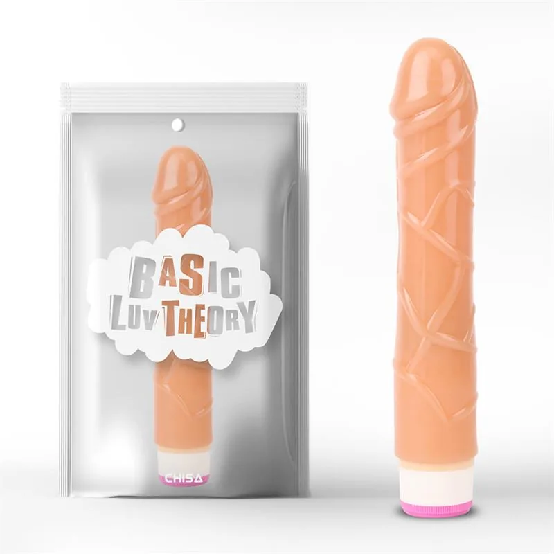 Vibrador Multivelocidade 23 cm Natural — vista 2 de 2
