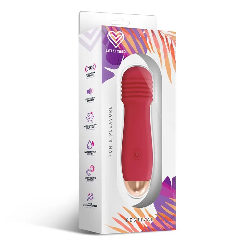 Nesta Estimulador 10 Velocidades Vermelho — vista 3 de 3