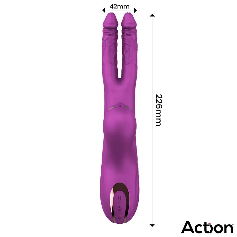 Vibrador Nico com Duplo Eixo Alternante e Bola Percutora Action — vista 8 de 9