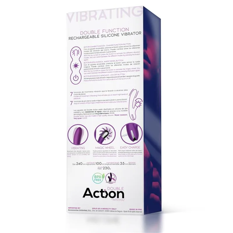 Vibrador No. One com Roda Estimuladora Action — vista 5 de 5
