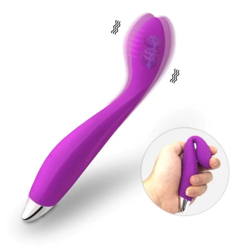 Vibrador No. Ten Ponto G Hiperflexível USB Magnético Action — vista 7 de 7