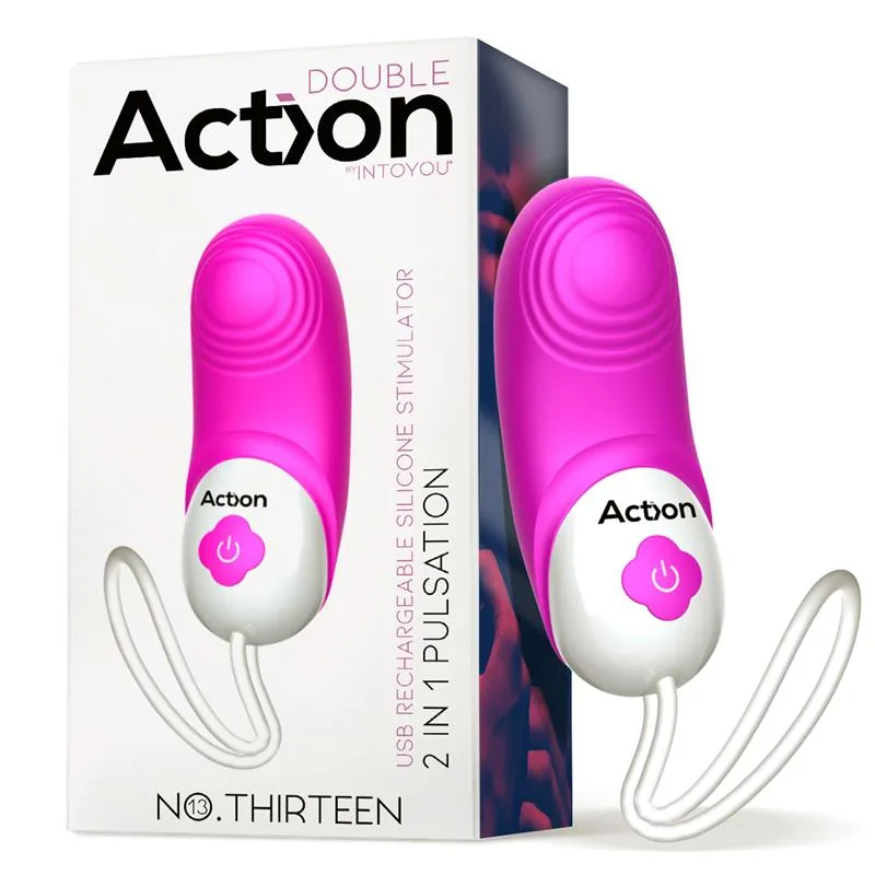 No. Thirteen Estimulador 2 em 1 Vibração