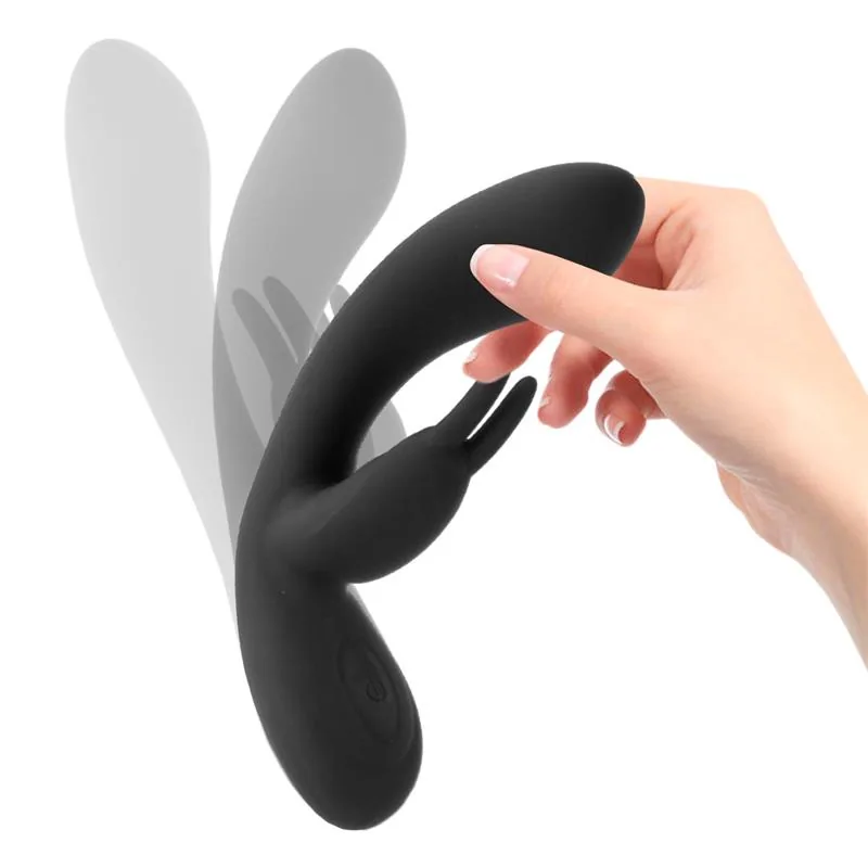 Vibrador Noir em Silicone Líquido Injetado com 2 Motores USB Tardenoche — vista 3 de 6