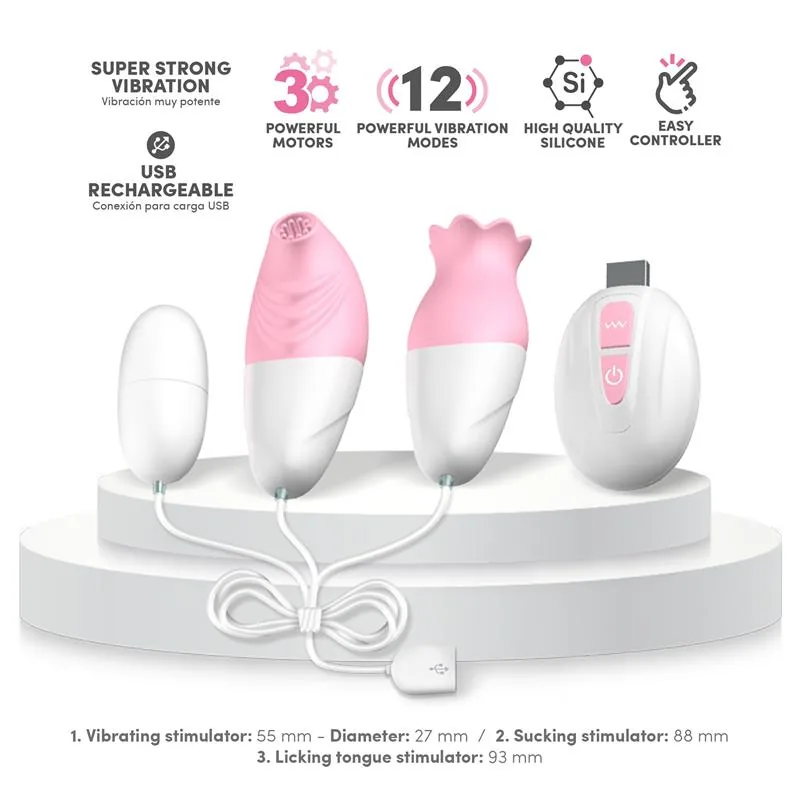 Vibrador Orchest 3 em 1 com Comando à Distância LateToBed — vista 7 de 9
