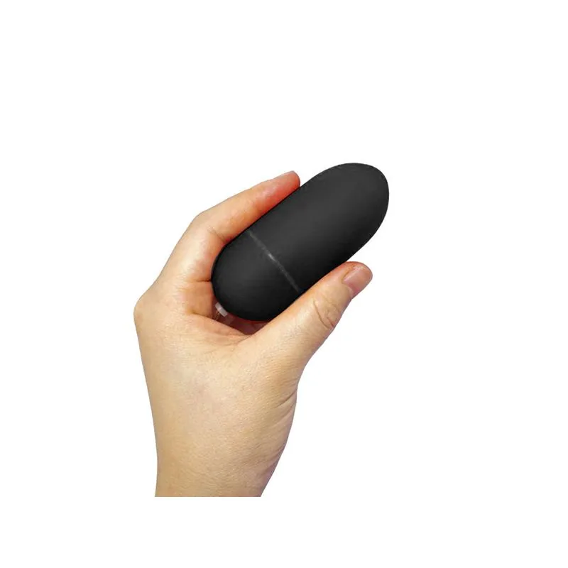 Vibrador Ovo 10 Funções Preto Moove — vista 3 de 4