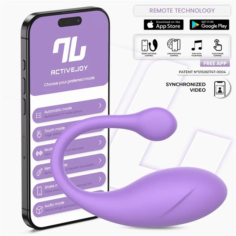 Vibrador Ovo Bulby com Aplicação Lavanda IntoYou