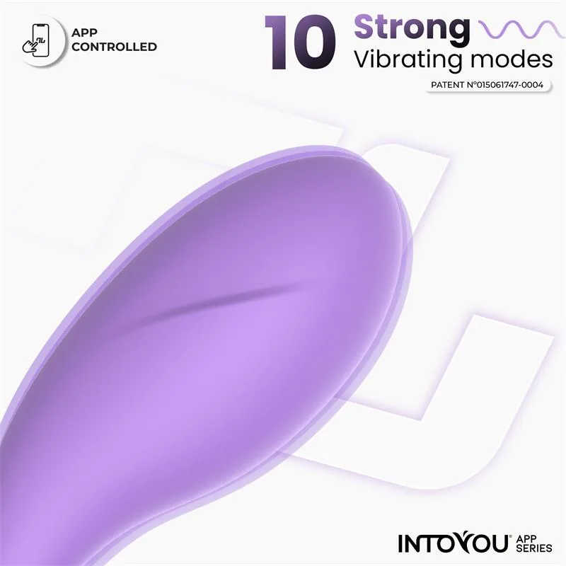 Vibrador Ovo Bulby com Aplicação Lavanda IntoYou — vista 4 de 9