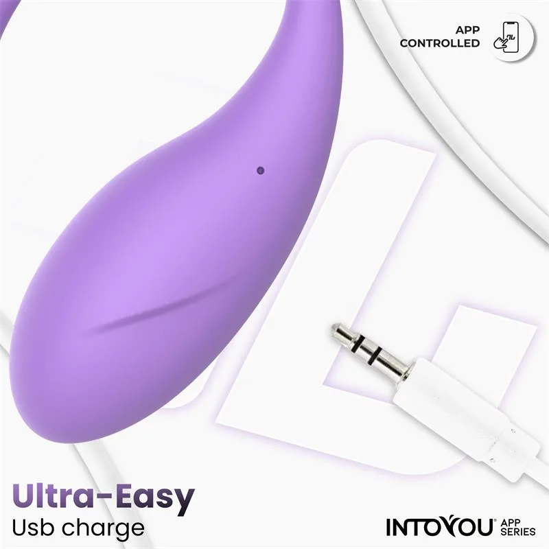 Vibrador Ovo Bulby com Aplicação Lavanda IntoYou — vista 7 de 9
