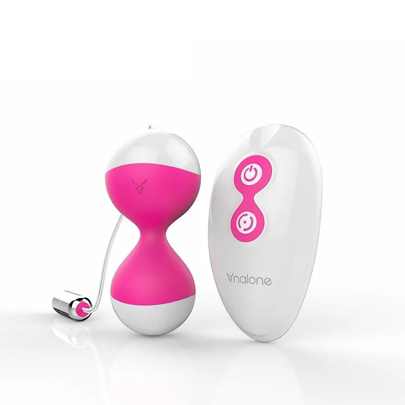 Vibrador Ovo com Bolas de Kegel Miu Miu Fúcsia Nalone — vista 5 de 6