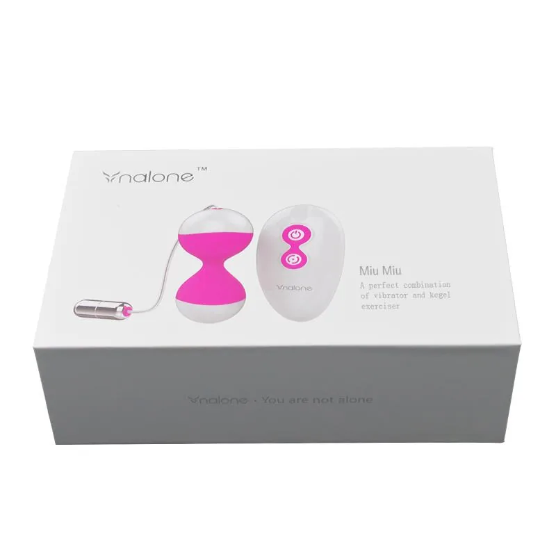 Vibrador Ovo com Bolas de Kegel Miu Miu Fúcsia Nalone — vista 6 de 6