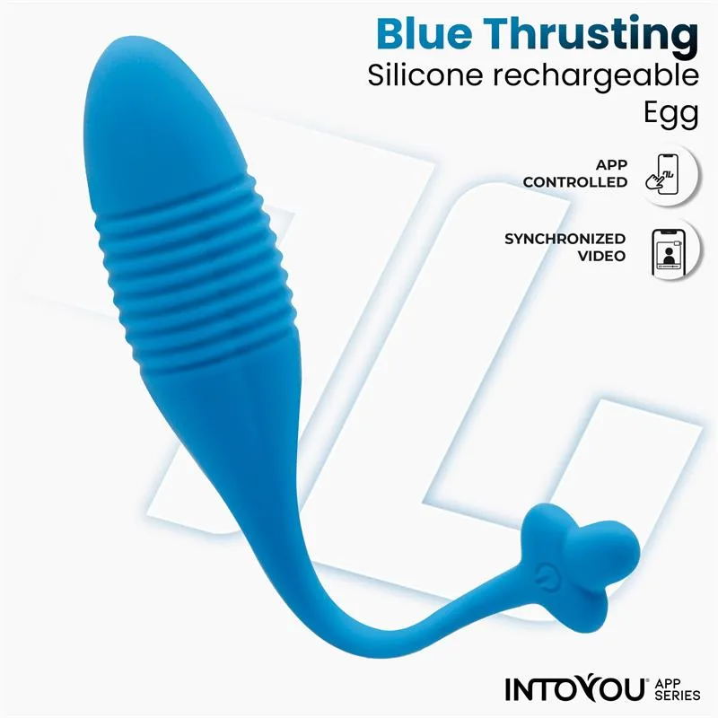 Vibrador Ovo com Movimento de Vaivém e Aplicação USB InToYou — vista 3 de 9
