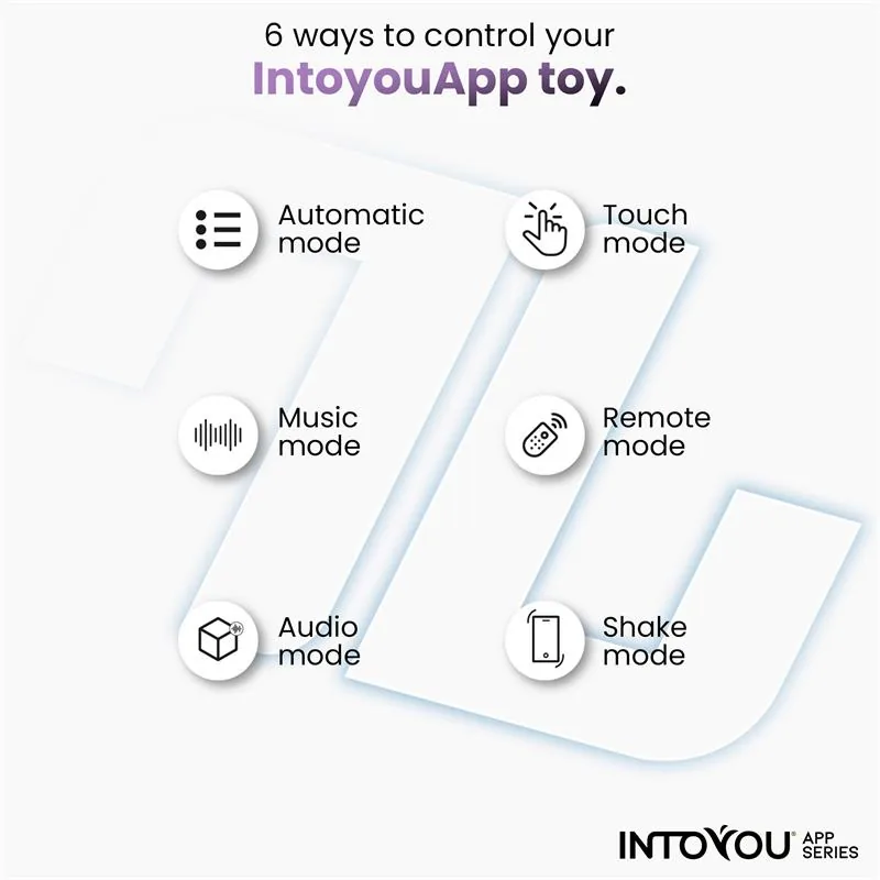 Vibrador Ovo com Movimento de Vaivém e Aplicação USB InToYou — vista 7 de 9