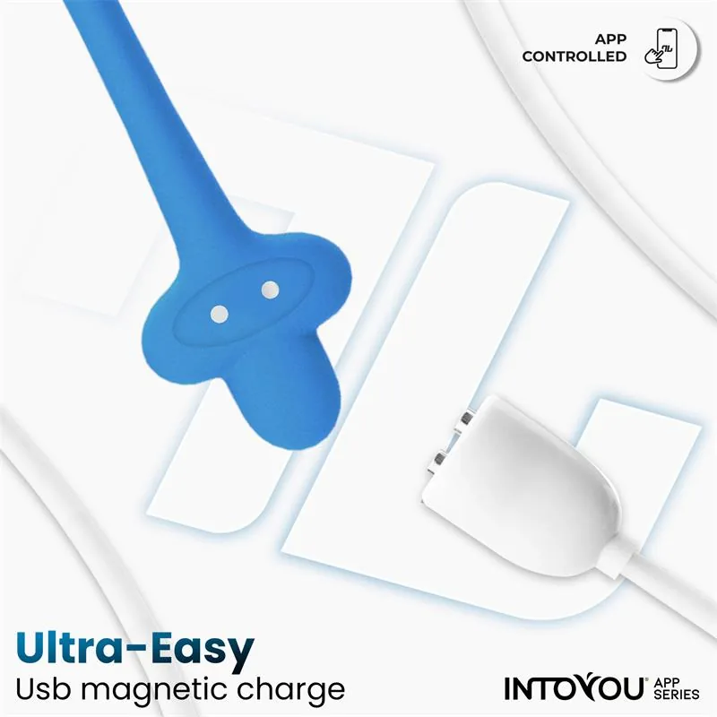 Vibrador Ovo com Movimento de Vaivém e Aplicação USB InToYou — vista 8 de 9